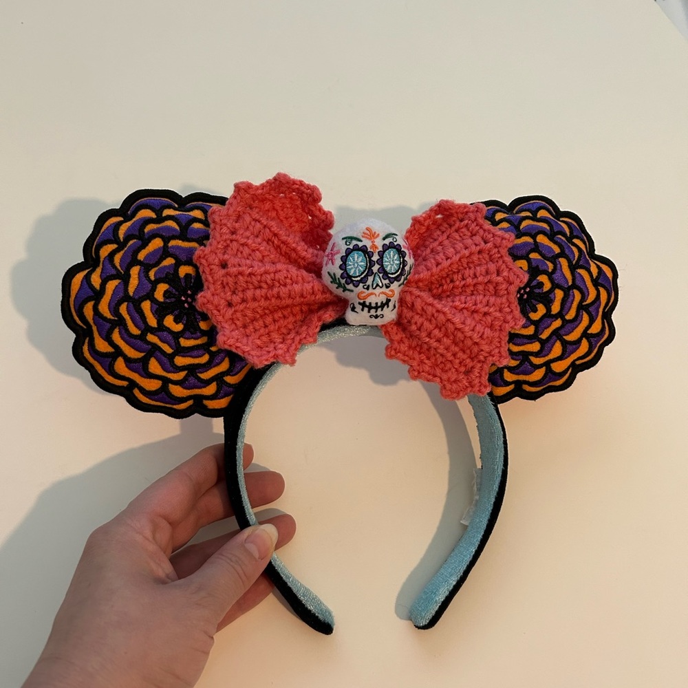 Disney Parks Coco Halloween/Dia De Los Muertos ears headband
